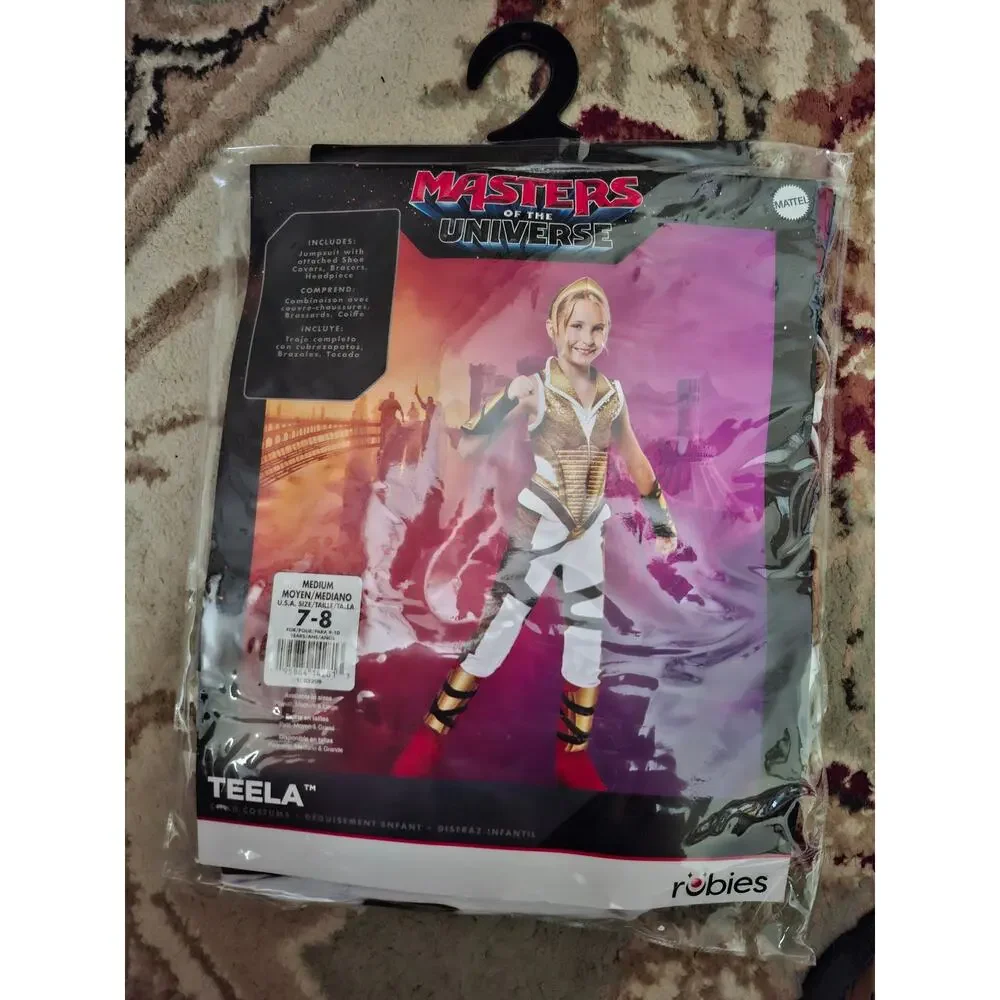 Girls' Masters of the Universe Movie 2026 Teela Costume Medium 7/8 New